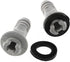DGZZI Drain Straight Connector 2PCS, 3/5 Inch 15mm AC Drain Hose Connector with Rubber Ring for Air Conditioners