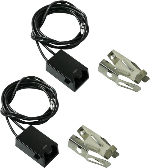 2Pack WB2X8228 Element Receptacle and Wire Kit for GE Electric Ranges Electric Stove Burners parts