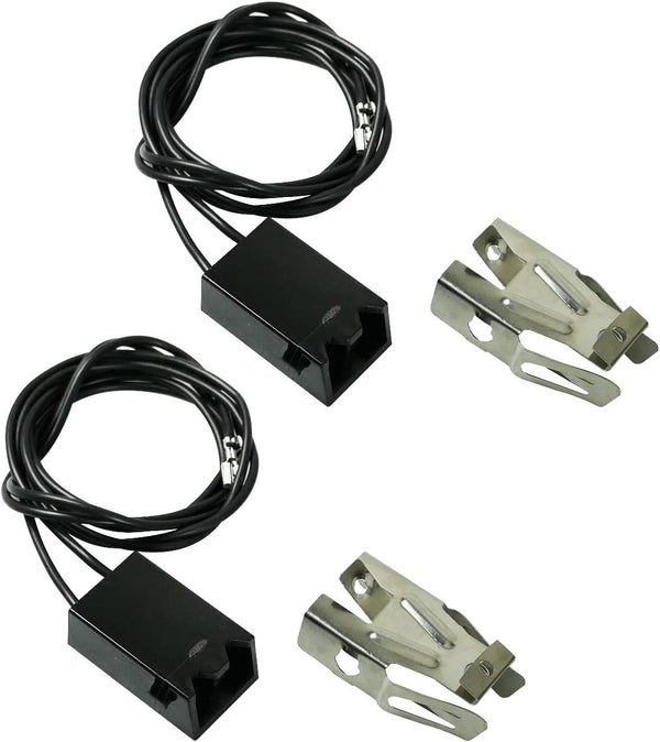2Pack WB2X8228 Element Receptacle and Wire Kit for GE Electric Ranges Electric Stove Burners parts