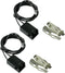 2Pack WB2X8228 Element Receptacle and Wire Kit for GE Electric Ranges Electric Stove Burners parts