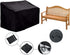 ConPus Waterproof Outdoor Bench Cover - Two Seater Garden Bench Cover with