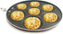NonStick Mini Uttapam Pan Mini Pancake Maker Mini Crepe pan Idli Pan Pancake Multi-Snack Maker Aluminium Uttapam Tawa Mini Pancake Tava 7 Cavity (275mm) by YADNESH