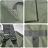 Army Green Laundry Bag Backpack, 27” x 34” Heavy Duty with Shoulder Straps, Drawstring Closure for College, Travel