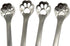 Maydahui 6PCS Cat Paw Spoon, 5.8 Inch Hollow Out Coffee Spoons, 18/10 Stainless Steel for Dessert, Ice Cream