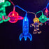 20 8 AceList Planet Astronaut String Lights, LED USB Powered Space-Themed Fairy Lights with Modes for Kids' Bedroom