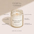 Sweet Water Decor Fall Candle - Hand Poured Apple, Orange & Cinnamon Scented Candle, 9oz for Relaxation