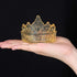 Set of 2 Princess Crown Silicone Fondant Molds - 3D Gumpaste Candy Mold for Cake Decorating