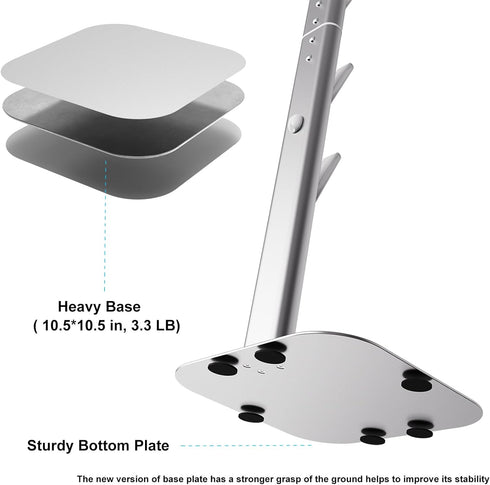 MOOPHY Vacuum Stand Holder Storage Station for Dyson V7 V8 V10 V11 V12 V15, Handheld Cordless Installation Parts