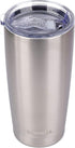 SUNWILL 20 oz Travel Coffee Tumbler, Stainless Steel Insulated Mug with Lid for Hot and Cold Drinks, Silver