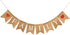 Family Banner Burlap Bunting - Family Reunion Sign & Photo Booth Props for Adoption & Reunion Party Decorations