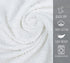 12 Pack 100% 20x40 Inches, Commercial White Cotton Bath Towels, Lightweight, Quick Drying, Grade, Gym, Salon, Spa