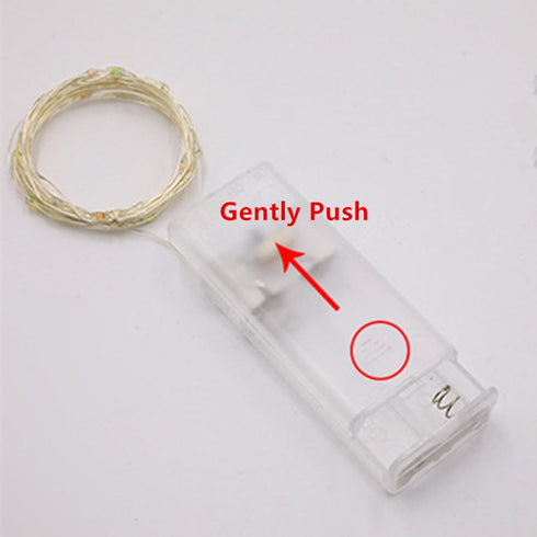 Ranlraka 7Ft White LED Christmas Fairy Lights for Bedroom Battery Operated String Lights Mason Jar Lights Waterproof