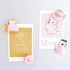 4 Pink Fridge Magnets - Cute 3D Kitchen Appliances with Strong Magnets, Funny Decorative Refrigerator Magnets for Home