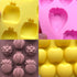 Chocolate Candy Silicone Mold for Strawberries, Pineapples, Apples, Flexible Baking Molds for Gummy Candies