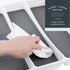Masirs No-Slip Silverware Tray Organizer, 2-PIECE with 9-SECTIONS for Different Kitchen Utensil and Cutlery Sizes