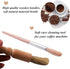 DXary 5 Pieces Coffee Brush Set, Professional Espresso Brush Kit for Coffee Machine Cleaning