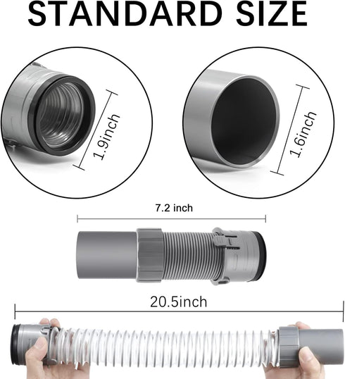 Vacuum Cleaner Hose Replacement for Shark Navigator Lift-Away NV350 Series - Part No. 193FFJ