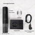 Secura Automatic Electric Wine Opener, Rechargeable Corkscrew with Foil Cutter (Black)