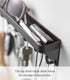 Yamazaki Home Black Magnetic Key Rack with Tray, One Size
