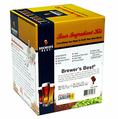 Brewer's Best One Gallon Home Brew Beer Ingredient Kit - American Classic