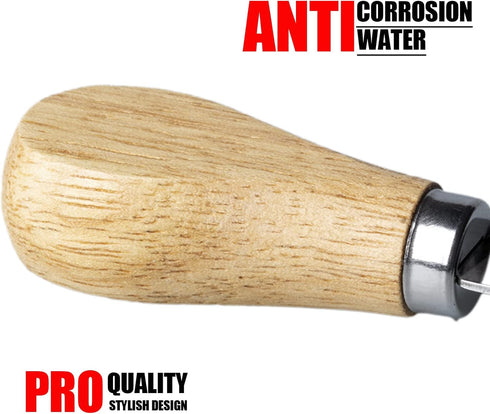 Small Cream Cheese Spreader Knives Set, Wooden 5in, Stainless Steel Butter Knife for Cocktail, Dips, Appetizers