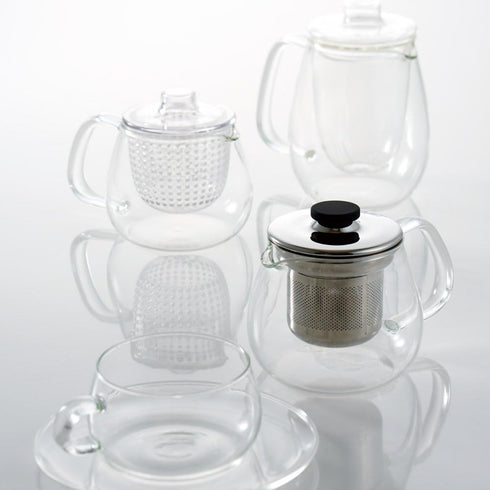 KINTO UNITEA Teapot, 24.0 fl oz (680 ml), Plastic, Dishwasher Safe, Heat-resistant Glass