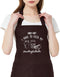 Waterproof Baking Baker Apron for Women and Men, Sourdough Bread Lover Gift with 2 Pockets for BBQ Kitchen