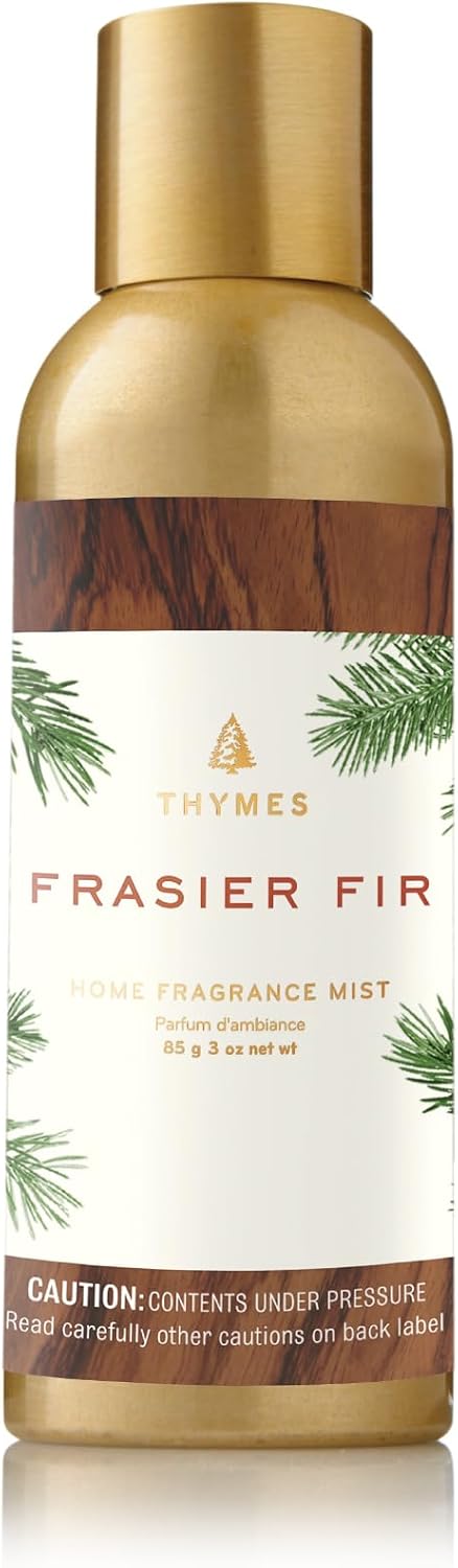 Thymes Home Fragrance Mist, Pine Room Spray with Notes of Crisp Siberian Fir Needles, Cedarwood & Sandalwood (Frasier