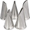 BeeSpring Rose Petal Nozzles - DIY Stainless Steel Icing Piping Tips for Cake Decoration, Ideal Pastry Tools Kit