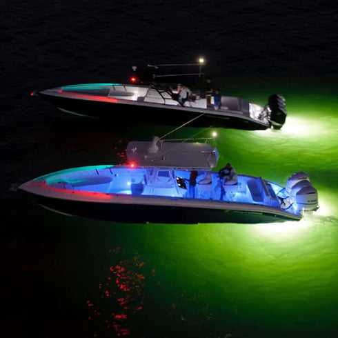 Outdoor Waterproof LED Strip Lights, IP68 12v Boat Underwater Lights, 16.4ft 5050 White Rope Light