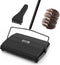 JEHONN Manual Carpet Floor Sweeper, Non Electric Horsehair Rug Roller Brush for Cleaning Pet Hair