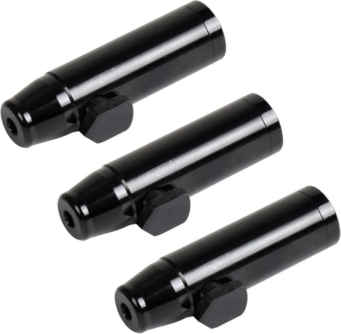 ROBOHOOK 3 Pack Metal Spice Dispenser, Portable Mini Leakproof Food Shaker, Waterproof outdoor