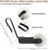 Compatible Dryer Belt Pulley Kit for Whirlpool Models: LER5620KQ1, LEQ9030PQ0, WED6200SW0, WGD5540SQ0