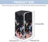 Electric Can Opener Dust Cover, Anti-Fingerprint Polyester Stain Resistant Cover with Floral Hummingbird Design