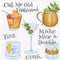 Caspari Cocktail Hour Paper Cocktail Napkins - 40 Count