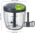 900ml Cambom Manual Food Chopper Vegetable Cutter, Hand String Vegetable Chopper Onions Cutter for Vegetable Fruits