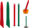 4 PCS Canning Kits - Include Magnetic Lid Lifter and Bubble Popper, Heat Resistant Home Easy Canning Tools (Red+Green)