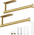2PCS Fliverly Self Adhesive Paper Towel Holder Under Cabinet Mount, Wall Mounted