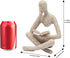 MinrzPet Bookshelf Decor, Reading Thinker Sculpture Figurine, Coffee Table Decor, Entry Way Table Home Decor