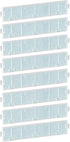 Carmerny MAC-408FT-E Filter Replacement Compatible with Mitsubishi MAC-408FT-E Air Conditioner, Pack of 8 Filters