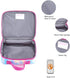 KK CRAFTS Cute Insulated Lunch Box for Kids, Girls Boys Toddlers, Small Sequin Rainbow Unicorn