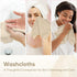 24 Pack, 12x12 Inch, HOMEXCEL Microfiber Washcloths Highly Absorbent and Soft Face Towel, Multi-Purpose Wash Cloths