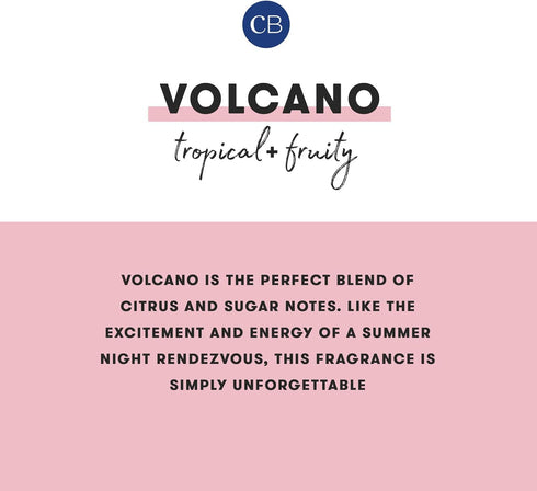Capri Blue Room Spray - Volcano Air Freshener with Tropical Fruits and Sugared Citrus Notes - Home Air Fresheners -