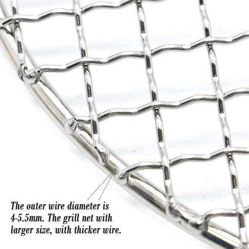 Round Canning Rack Stainless Steel, 2" Height Legs, 8.25" Heavyweight Steaming & Cooling Rack