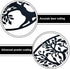 Yetaha Tree of Life Metal Wall Art - 11in x 11in Black Contemporary Iron Artwork Decor for Home and Garden