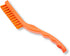 SPARTA Detail Brush Grout Brush, 9 Inches Crevice Brush for Bathroom, Kitchens, Countertop, Plastic, Orange
