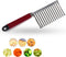 Crinkle Cutter Knife, Stainless Steel Cutting Tool for Potato, Carrot, Vegetable French Fry, Kids Lunch Accessories