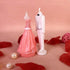 3D Bride and Groom Tuxedo Wedding Dress Set, Silicone Candle Soap Mold for Wedding Cake Decorating (Set of 2)
