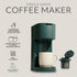 6 12oz WILLOW Eco Series Single Serve Coffee Maker for K Cup and Ground Coffee, to Brew Sizes with Strong Brew Option
