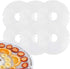 6 pieces 11.6inch Premium Round Dehydrator Sheets, Reusable Non-Stick Mesh Screen for Food Dehydrator